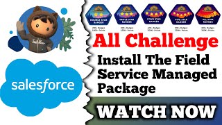 Install the Field Service Managed Package  Salesforce Trailhead  All Challenge [upl. by Canter503]