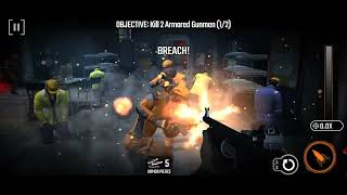 Sniper Strike Z1 North Sea Shotgun Mission 7 Lockdown Kill 2 Armored Gunmen [upl. by Amitaf]