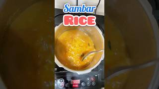 Sambar Rice Easy lunch box recipe😋 minivlog shorts food foryou yt lunchbox vlog recipe 1k [upl. by Naghem]