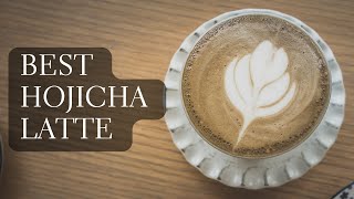 The Best Hojicha Latte Recipe Made with Hojicha Powder [upl. by Jabon]