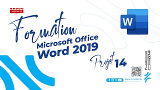 Formation Microsoft office word 2019 Projet 14 [upl. by Quartet]