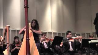 Ginastera Harp Concerto Op 25  Movement III  Lauren Hayes [upl. by Keung]