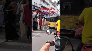 Hyderabad traffic raviraj26427 youtubeshorts video viral trending hyderabad charminar [upl. by Nosauq]