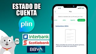 Como solicitar Estado de Cuenta Plin Interbank  BBVA  Scotiabank [upl. by Sheridan]