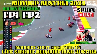 GEMPAR🔴BERITA MOTOGP HARI INI JUMAT 8 AGUSTUS 2024MOTOGP HARI INI MARQUEZ FP1 FP2 MOTOGP AUSTRIA [upl. by Ydorb]