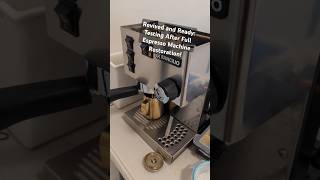 Revived and Ready Testing After Full Espresso Machine Restorationrancilio ranciliosilvia [upl. by Winshell]