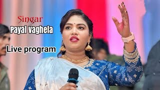 અશિકોની ફરમાઈસ payal vaghela  nonstop  live program 2024 [upl. by Witty]