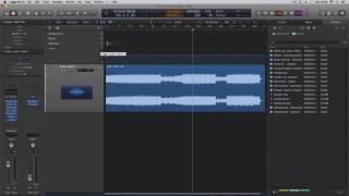 Logic Pro X Varispeed  czyli manipulacja tempem i wysokością tonu projektu [upl. by Anassor]