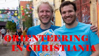 Orienteering in Christiania Free Town in Copenhagen Denmark [upl. by Amorette]