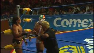 Lucha Por El Megacampeonato El Mesías C Vs Dr Wagner Jr R En Triplemania XVII [upl. by Dlonra890]