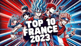 Top 10 manga 2023 [upl. by Ahsikar]