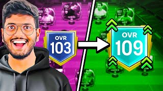 Mind Blowing Squad Upgrade on My Subscribers Account 103 to 109 OVR  FC MOBILE [upl. by Tongue]