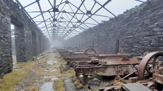 HUGE ABANDONED QUARRY  Dinorwic Quarry Complex Exploration [upl. by Jsandye]