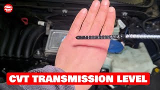 CVT Transmission Oil Level Correction on Mercedes Benz B class [upl. by Ymmat227]