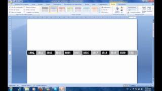 Como elaborar una linea del tiempo 2 [upl. by Garratt]
