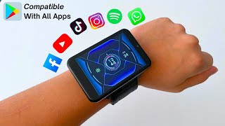 🔴Best Cheap Android Smartwatch With Whatsapp And Calls  Unboxing ASMR [upl. by Thorlie]