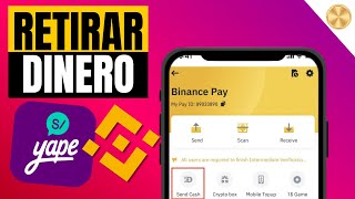 Como RETIRAR DINERO de BINANCE a YAPE  Facil y Rapido [upl. by Nnaarual]