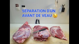 Séparation dun avant de veau par FIFI LE CEVENOL [upl. by Adnawyek]