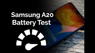 Samsung Galaxy A20 Battery Charging and Drain Test [upl. by Cappella]