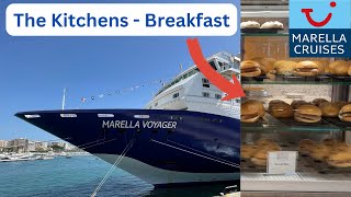 Marella  Voyager  The Kitchens  Breakfast [upl. by Aneerol665]