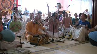 Fruska Goranga Nama Yagna with HH Kadamba Kanana Swami Bonus Divine dance [upl. by Burbank838]