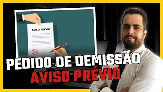 Pedido de Demissão e AVISO PRÉVIO Tudo o Que Você Precisa Saber ENTREVISTA [upl. by Enyawad521]