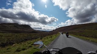 Riding a Harley Dyna in the Scottish Country [upl. by Larissa195]