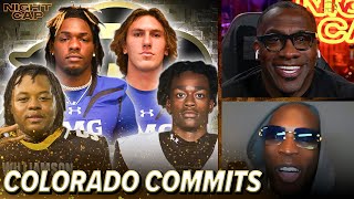 Colorado lands commits London Merritt Alex McPherson Quentin Gibson amp Carde Smith 🐂  Nightcap [upl. by Afinom]