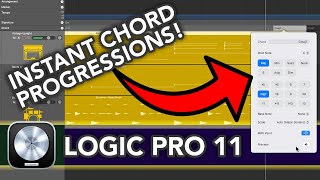 Logic Pro 11  Chord Track FULL TUTORIAL [upl. by Ullman]