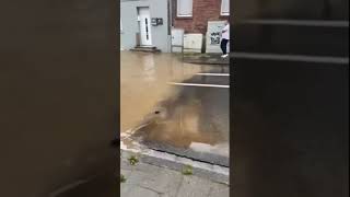 14 07 2021 Hochwasser In Eschweiler Stolberg amp Vicht [upl. by Joellen]