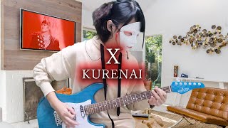 X JAPAN  KURENAI 紅 GUITAR COVER [upl. by Perrine279]