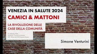 Convegno Venezia in Salute 2024 il saluto di Simone Venturini [upl. by Dammahom]