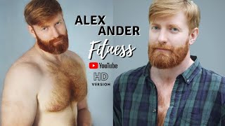 Hairy Ginger Man  Very Handsome  Alexander  Fitness [upl. by Okwu]