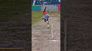 umran malik Bowling practice 🦁🦁🦁🦁 bowling cricket strengthtraining fastbowling umranmalik [upl. by Ayin]