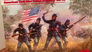 135 American Civil War ICM Model kit reviews [upl. by Tess]