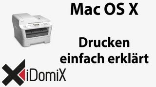 Mac Basics Drucken mit dem Mac erweiterte Optionen und Einstellungen [upl. by Tiemroth]