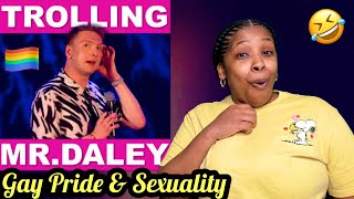 American Reacts to Joe Lycett on Gay Pride Sexuality and Gender [upl. by Ahkeber]