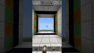 5x5 Piston door on bedrock edition minecraft gaming [upl. by Washington]