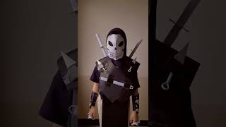 paper ninja paper ninja cosplay papercraftcardboardcraft [upl. by Ahsok]