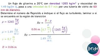 Número de Reynolds [upl. by Wes]