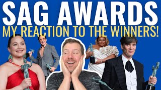 SAG Awards Reaction Video 2024 [upl. by Suoicerpal]