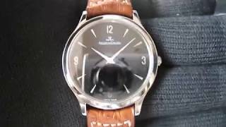 Jaeger LeCoultre Master Ultra Thin Master Control 1000 hours ref145879S Function Testing [upl. by Dareece]