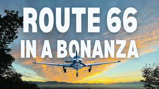 Route 66in a Bonanza 3rd stop Sedona for fuel and lunch at Mesa Grill [upl. by Abas]