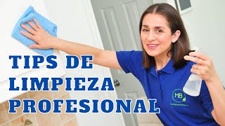 TIPS DE LIMPIEZA PROFESIONAL QUE DEBES SABER Para una Limpieza Rápida y Efectiva [upl. by Petigny]