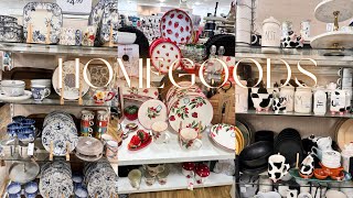 HOMEGOODS SHOP WITH ME  NEW KITCHEN DECOR AND DINNERWARE 2024 [upl. by Elery826]