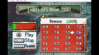 Explore RPG Maker 2000 played in Fire Emblem 8 Sacred Stones [upl. by Atsedom922]