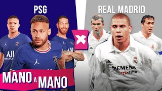 PSG 2021 X GALÁTICOS DO REAL MADRID  MANO A MANO [upl. by Cormac489]