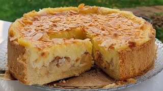 Hast du Äpfel dann mach diesen Kuchen Schneller Apfel Pudding Kuchen apfelkuchen cake rezept [upl. by Apilef]