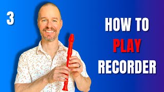 Recorder Lessons for Beginners  3 Ode to Joy recorder learn [upl. by Alehc883]