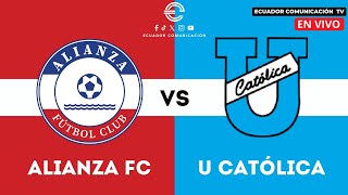 ALIAZA FC VS UNIVERSIDAD CATÓLICA  EN VIVO COPA SUDAMERICANA  FORMATO RADIO [upl. by Eixam]